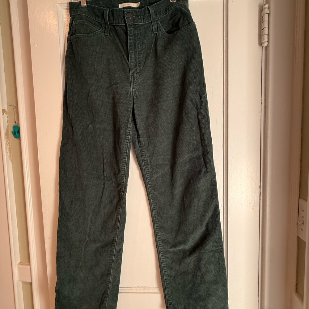 Levi’s ‘94 Baggy corduroy dark green pants